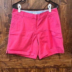 Crown & Ivy Caroline Pink Shorts‎ Womens Size 6 Casual Everyday
